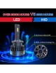 Sinoparcel D2S LED Headlight Bulb - 6000K 35W High and Low Beam Xenon HID Replacement Lights - Pack of 2