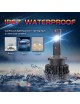 Sinoparcel D2S LED Headlight Bulb - 6000K 35W High and Low Beam Xenon HID Replacement Lights - Pack of 2