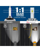 Sinoparcel D3S LED Headlight Bulb - 400% More Brightness 6000K 35W Xenon HID Replacement Lights -2Pcs
