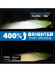 Sinoparcel D5S LED Headlight Bulb  -6000K 400% More Brightness High Low Beam Xenon HID Replacement Lights -Pack of 2