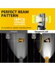 Sinoparcel H7 LED Headlight Bulb High or Low Beam,Fog Light Bulb,20000LM/Set 6500K Plug and Play, 2 Pcs