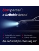 Sinoparcel 9007/HB5 LED Headlight Bulbs,500% Brighter Canbus Ready,Super Bright Halogen Replacement Kit,Pack of 2