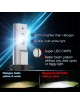 Sinoparcel H11 LED Headlight Bulbs Low Beam, H9 High Beam or H11/H8 Fog Light Bulb -60W/Set, Pack of 2