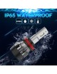 Sinoparcel H11 LED Headlight Bulbs Low Beam, H9 High Beam or H11/H8 Fog Light Bulb -60W/Set, Pack of 2