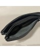 Wideep Canvas Coin Purse, Clutch Bags with Zipper, Travel Makeup Pouches for Cosmetic Toiletry Stationery Storage 