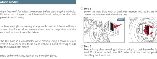 How to install Xenon HID headlight bulb