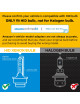 Sinoparcel D2S HID Bulbs - 8000K 35W Xenon Headlights Replacement Bulb -2 Yrs Warranty- Pack of 2